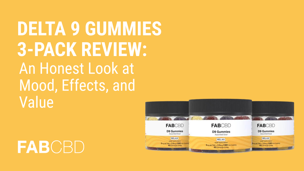 Delta 9 Gummies 3-Pack Review