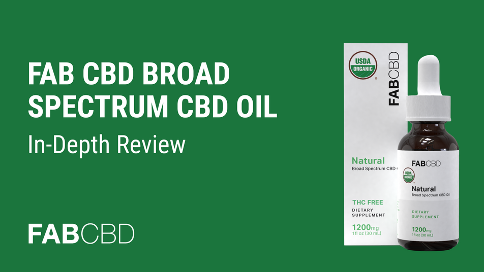 Fab CBD Broad Spectrum CBD Oil